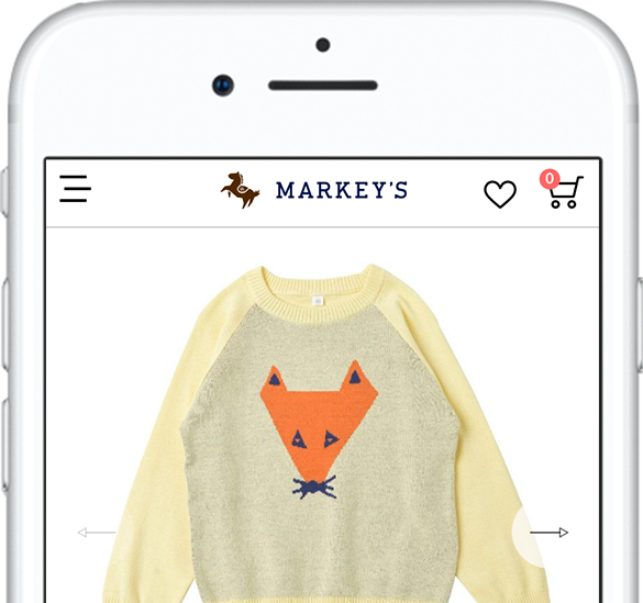 アプリからもオンラインストアに簡単アクセス