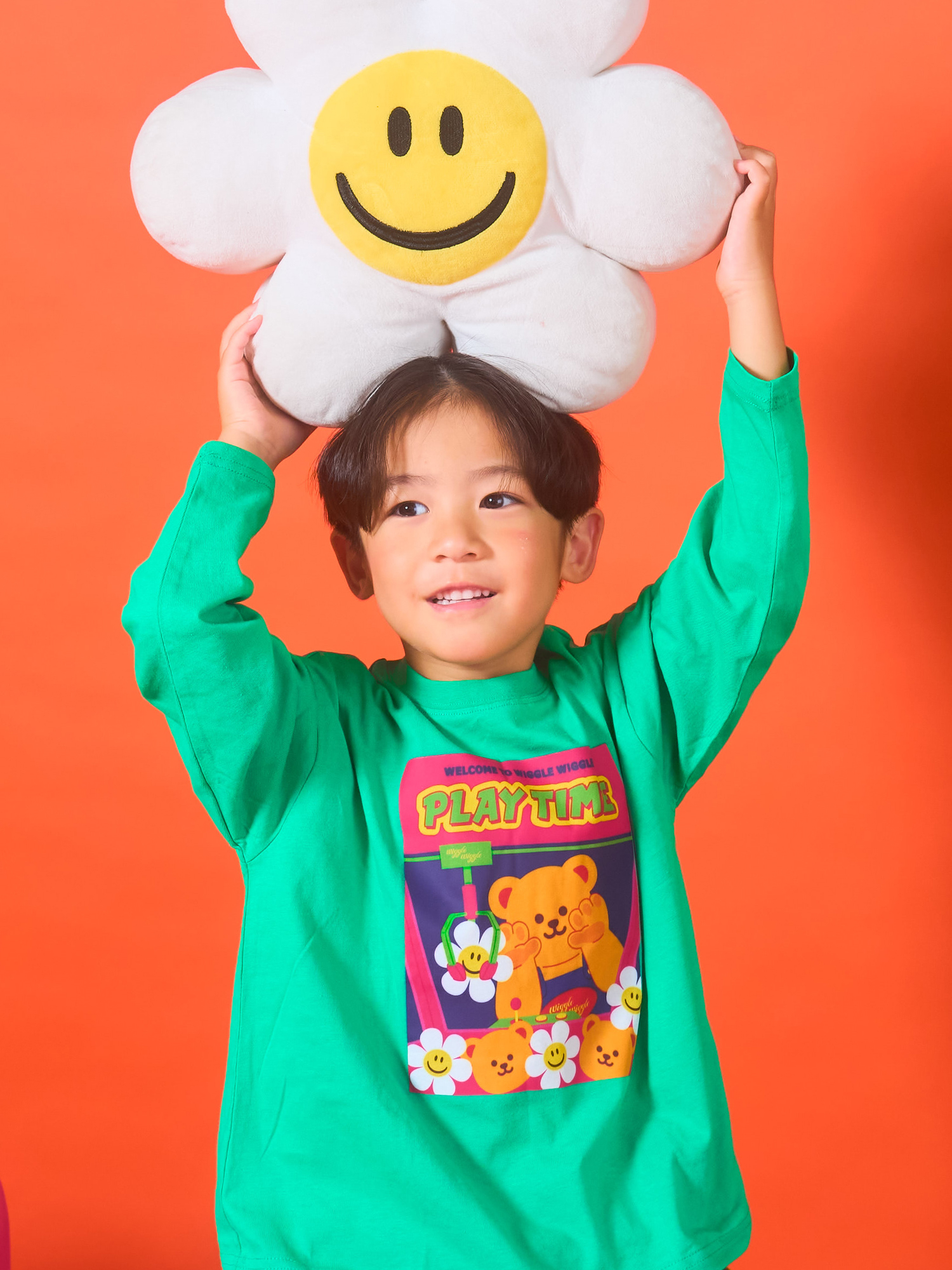 wigglewiggle キッズ 半袖Tシャツ ショートパンツ