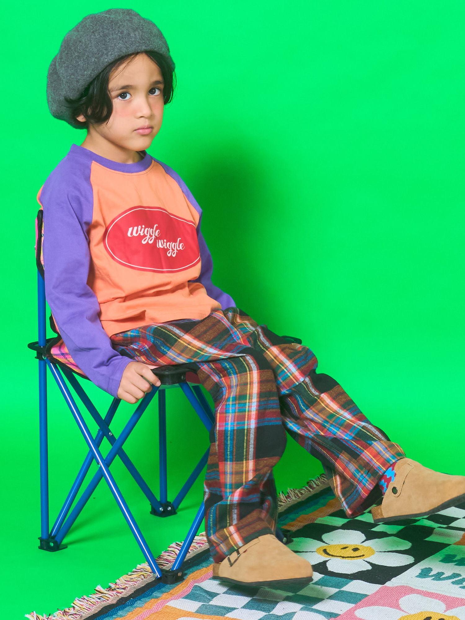 wigglewiggle キッズ 半袖Tシャツ ショートパンツ