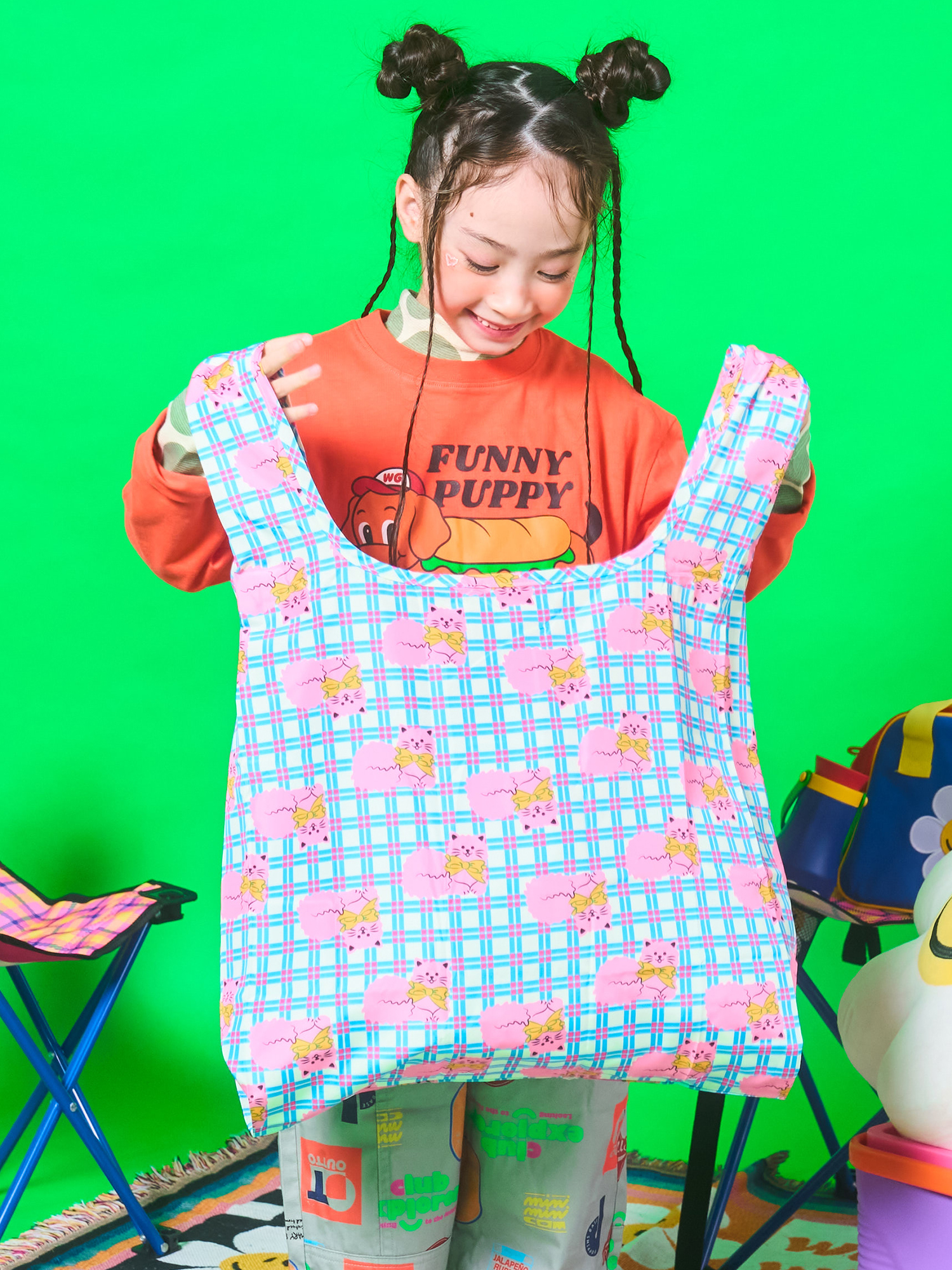 wigglewiggle キッズ 半袖Tシャツ ショートパンツ