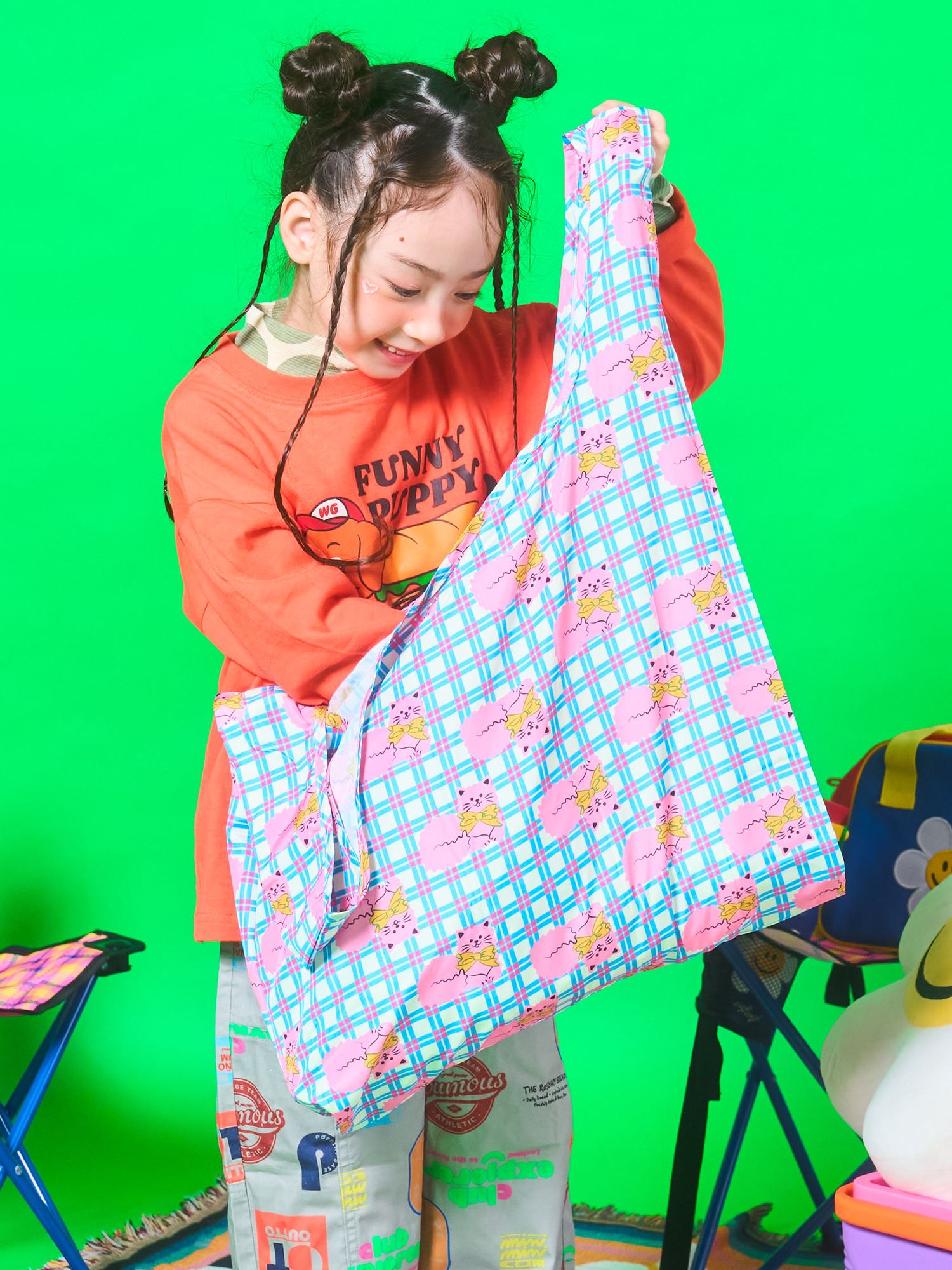 wigglewiggle キッズ 半袖Tシャツ ショートパンツ