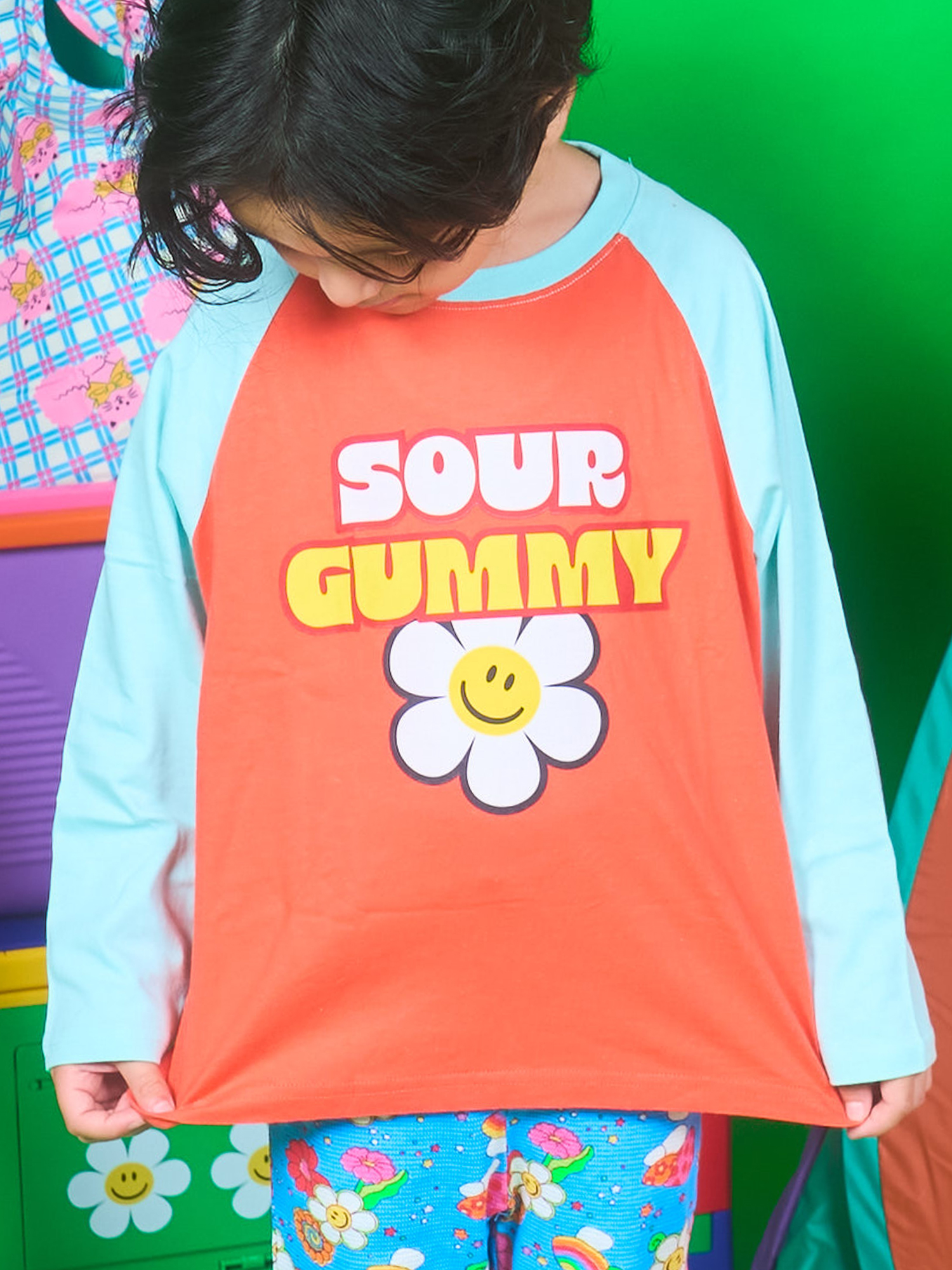 wigglewiggle キッズ 半袖Tシャツ ショートパンツ