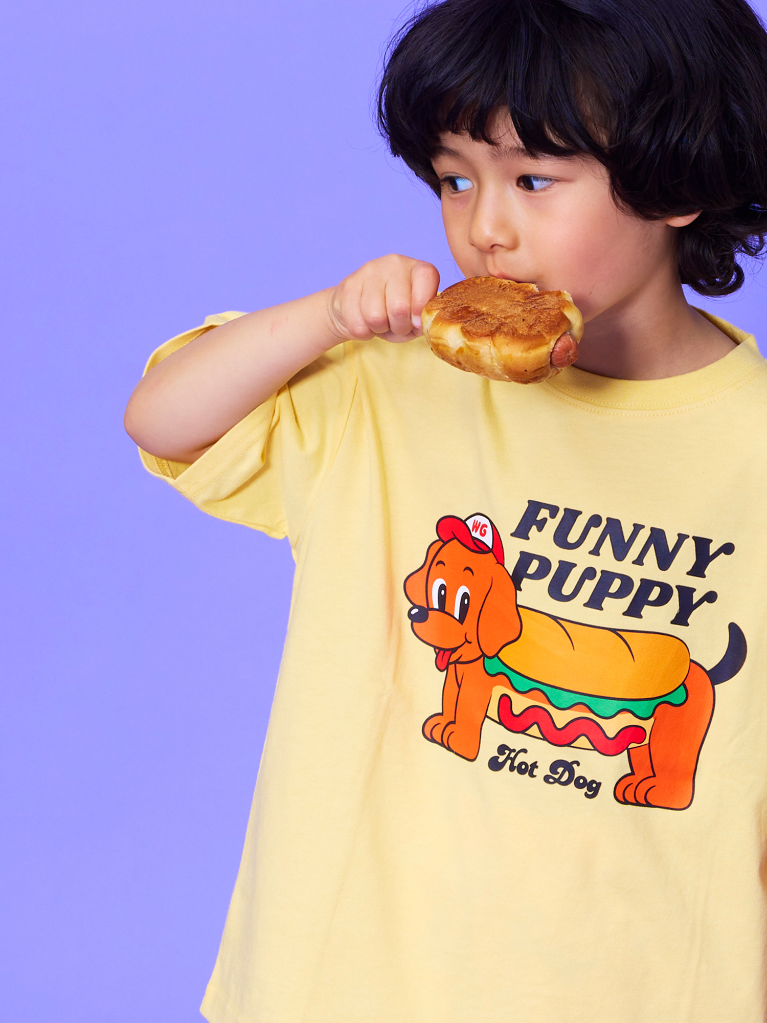 wigglewiggle キッズ 半袖Tシャツ ショートパンツ