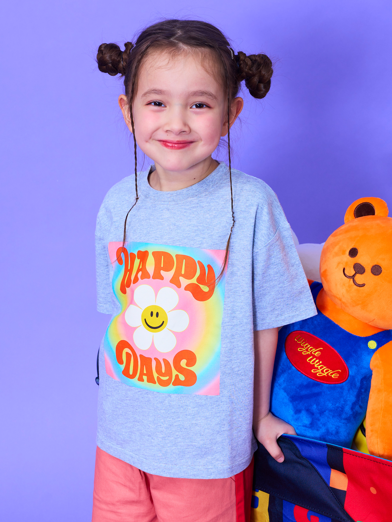 wigglewiggle キッズ 半袖Tシャツ ショートパンツ