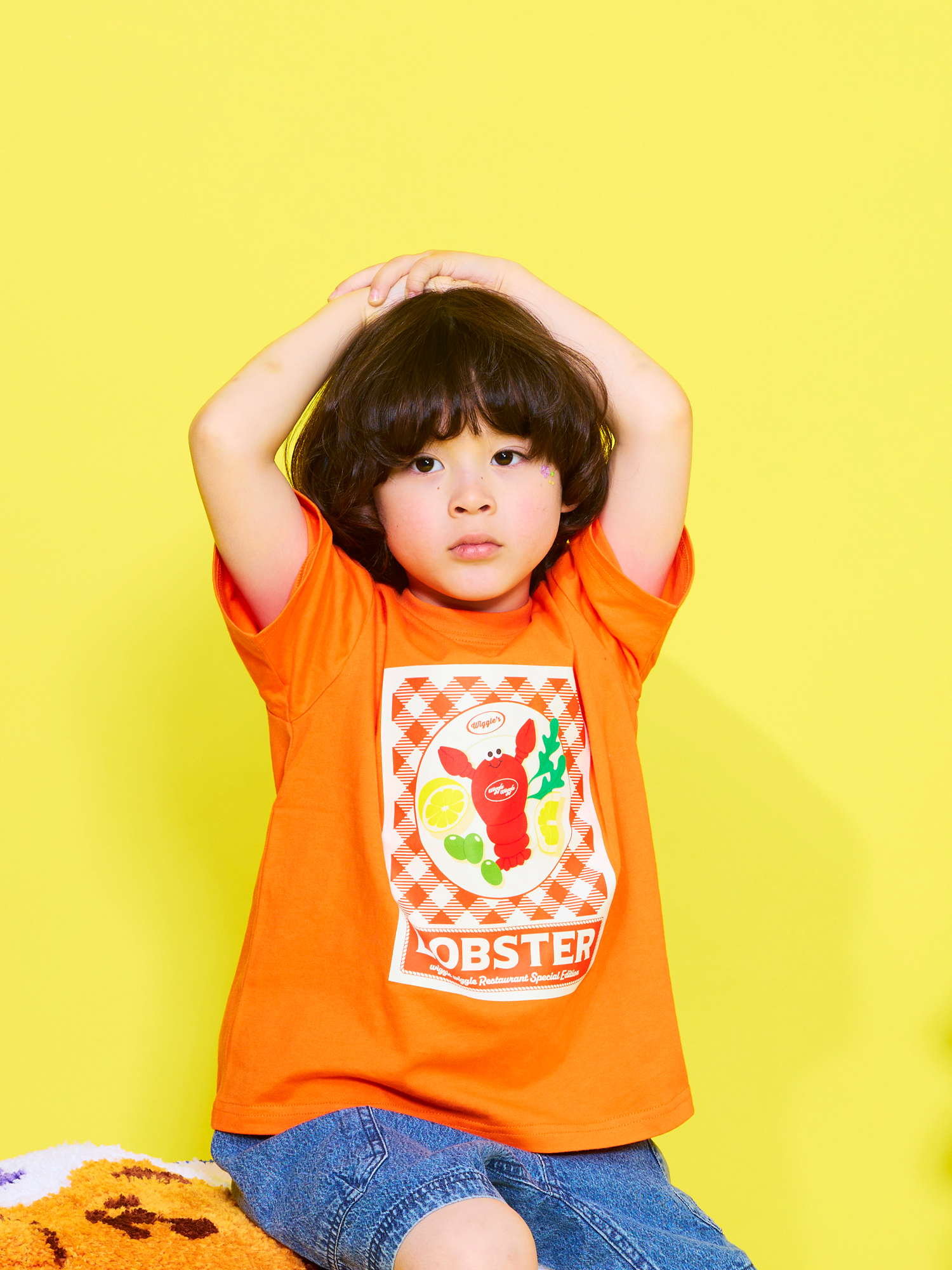 wigglewiggle キッズ 半袖Tシャツ ショートパンツ