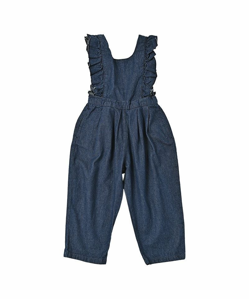 COTTON from U.S.A デニム3WAYフリルサロペット ｜ ボトムス ｜ 子供服