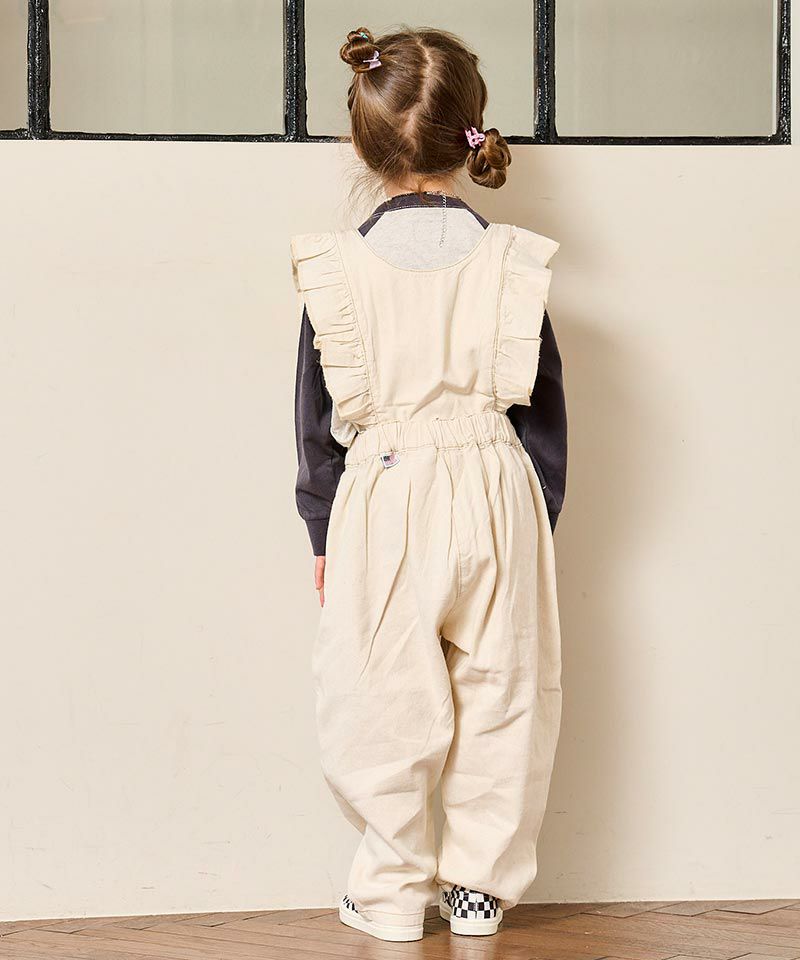 COTTON from U.S.A デニム3WAYフリルサロペット ｜ ボトムス ｜ 子供服