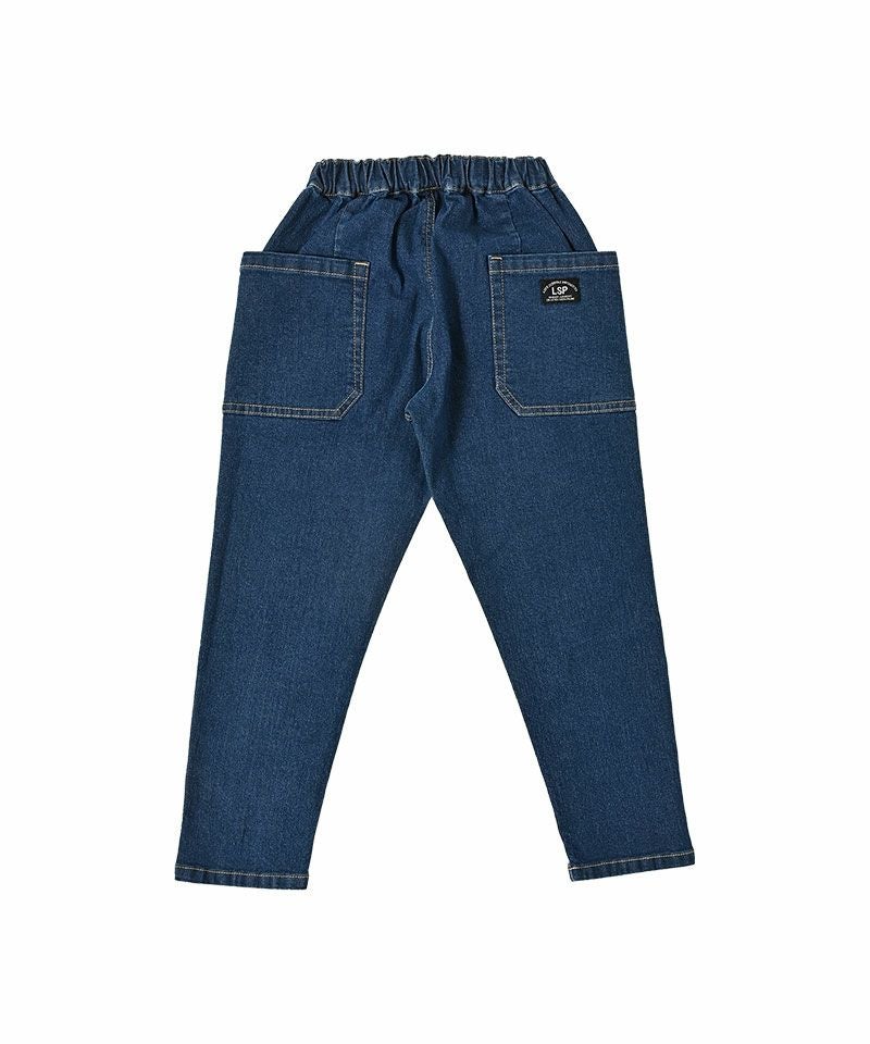 デニムタックロングパンツ ｜ ボトムス ｜ 子供服のセレクトショップ