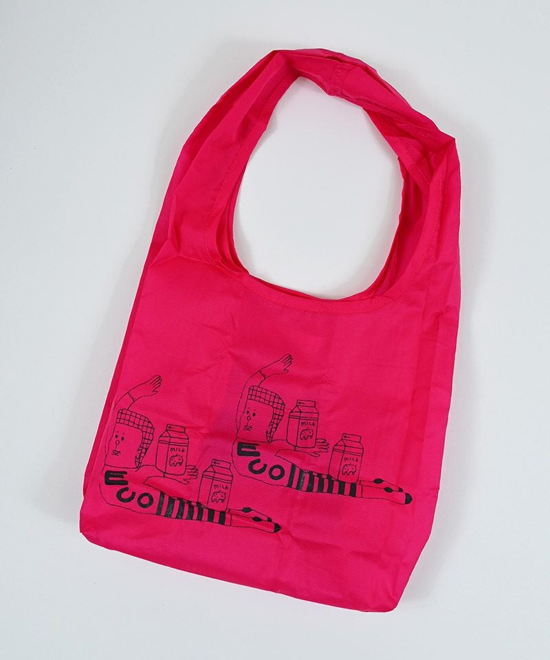 イラストエコバッグ コンビニサイズ ｜ ファッション雑貨 ｜ 子供服の