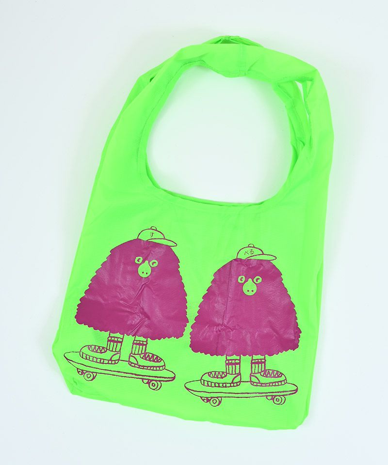 イラストエコバッグ コンビニサイズ ｜ ファッション雑貨 ｜ 子供服の