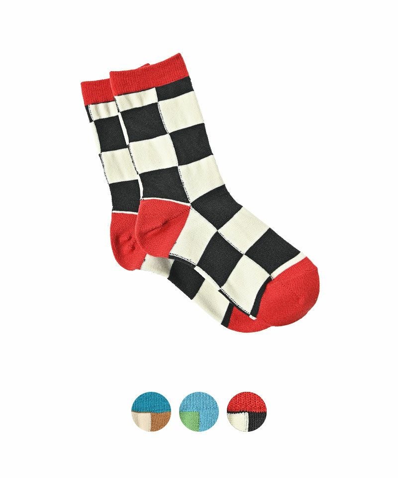 ハイソックスらくがきフラワー (19-22cm) ｜ ファッション雑貨 ｜ 子供