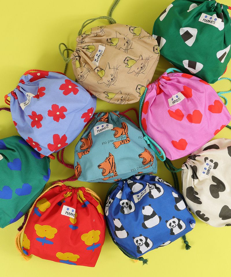 総柄巾着 M ｜ ファッション雑貨 ｜ 子供服のセレクトショップ