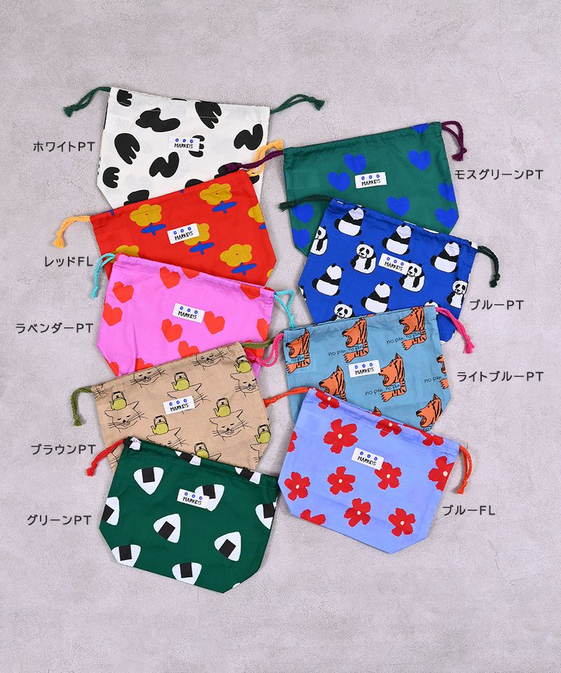 総柄巾着 M ｜ ファッション雑貨 ｜ 子供服のセレクトショップ
