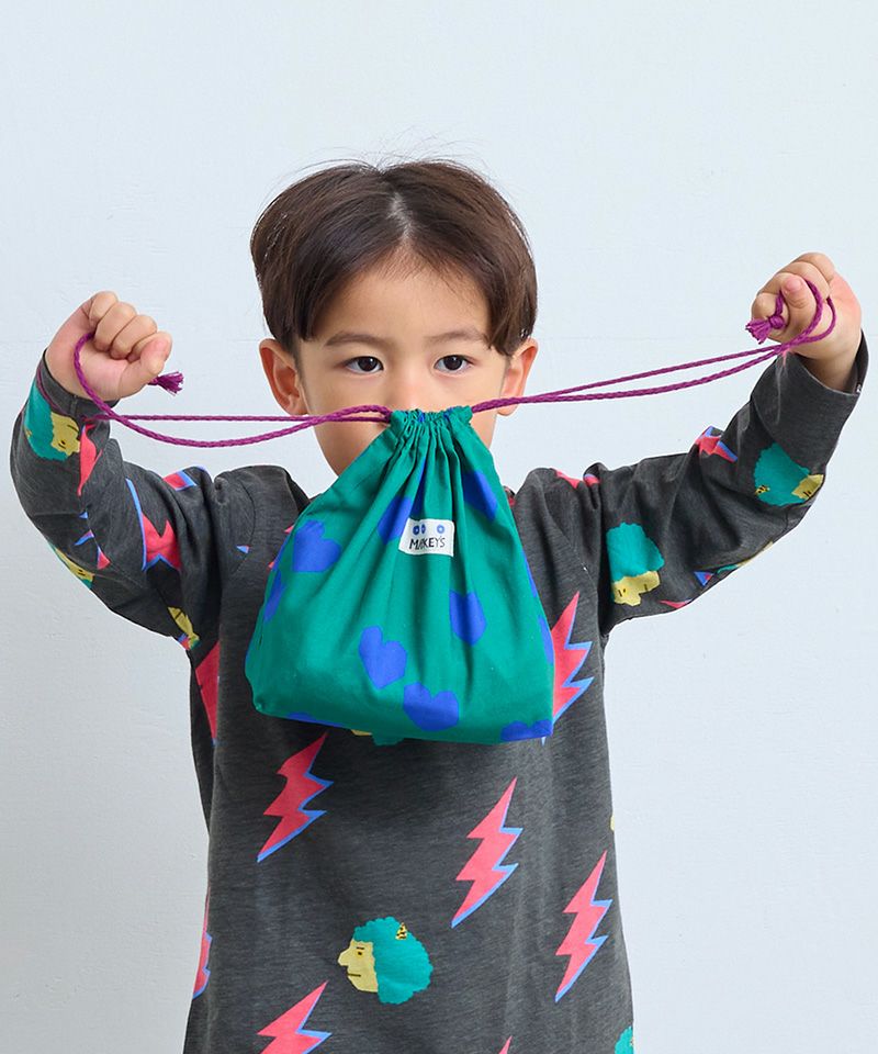 総柄巾着 M ｜ ファッション雑貨 ｜ 子供服のセレクトショップ