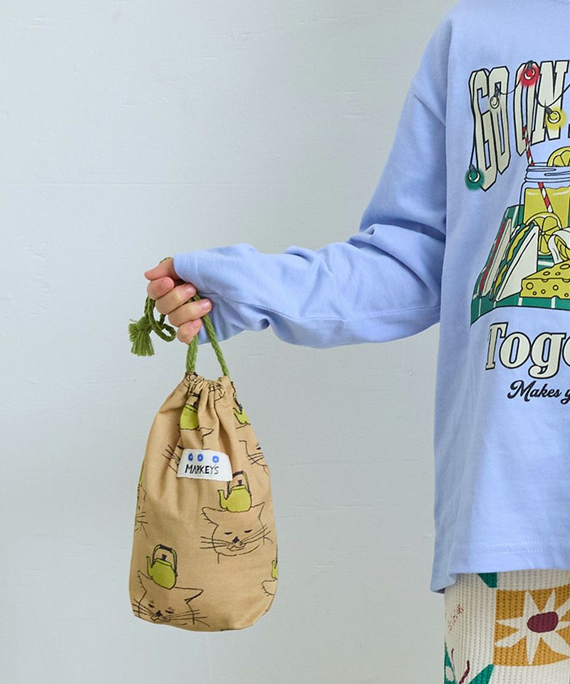 総柄巾着 S ｜ ファッション雑貨 ｜ 子供服のセレクトショップ