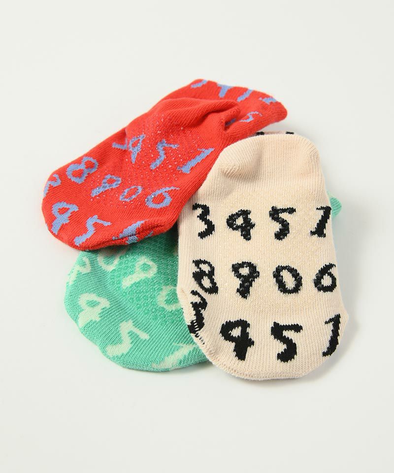 ショートクルーソックス ナンバー（9-18cm） ｜ ファッション雑貨