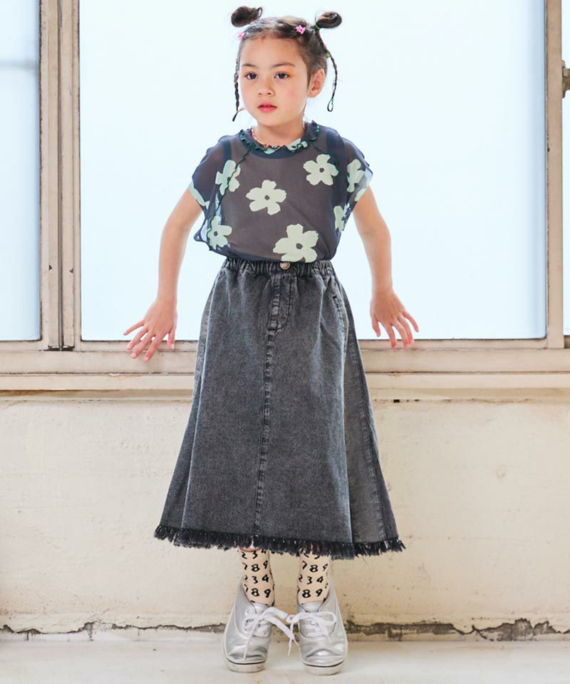 TIME SALE】シアーハンソデトップス ｜ トップス ｜ 子供服のセレクト