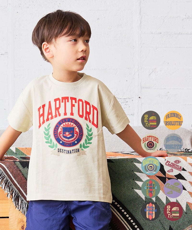 新品未使用⭐︎houseonthehill Tシャツ　100センチ TIME SALE】ハンソデプリントTシャツ ｜ トップス ｜ 子供服のセレクト