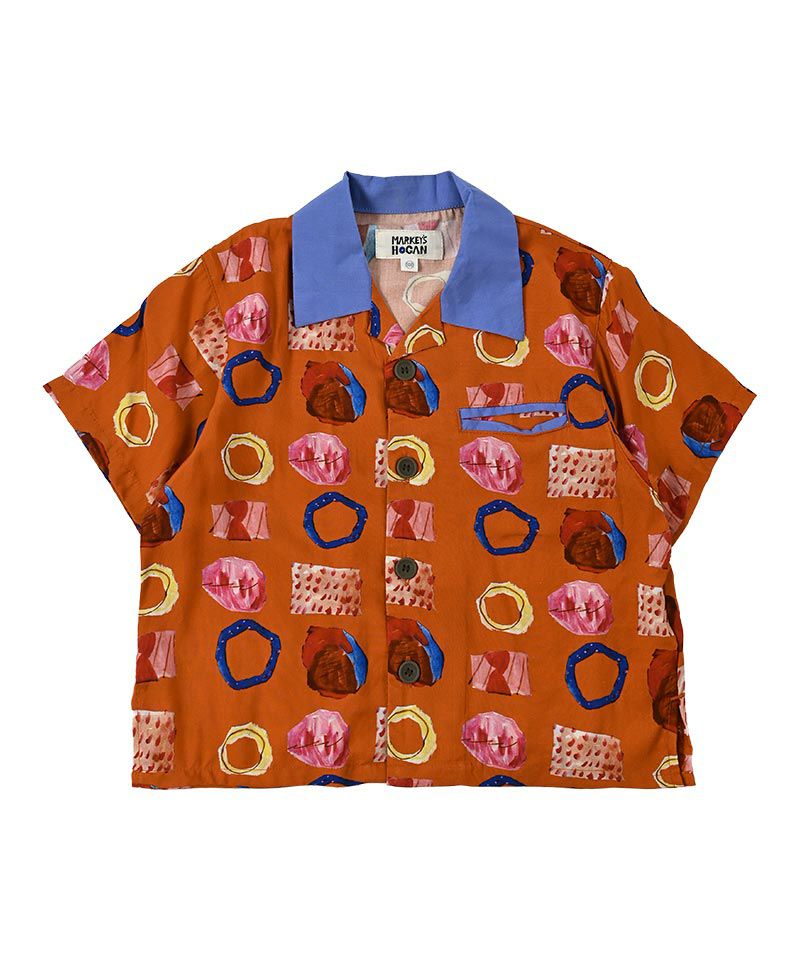ソウガラオープンカラーハンソデシャツ ｜ トップス ｜ 子供服の