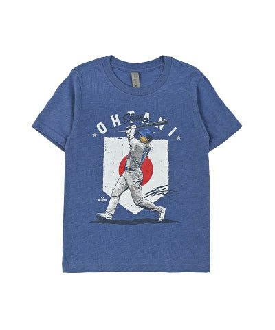 Shohei Ohtani Los Angeles D Cartoon WHT(120～150cm) ｜ トップス 