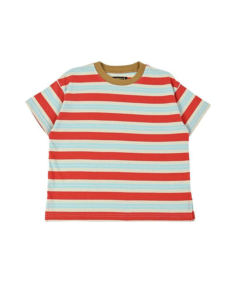 ボーダーカラーTシャツ ｜ トップス ｜ 子供服のセレクトショップ