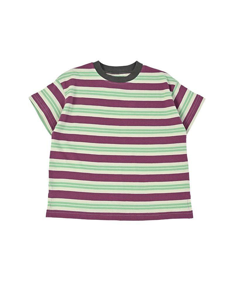 ボーダーカラーTシャツ ｜ トップス ｜ 子供服のセレクトショップ