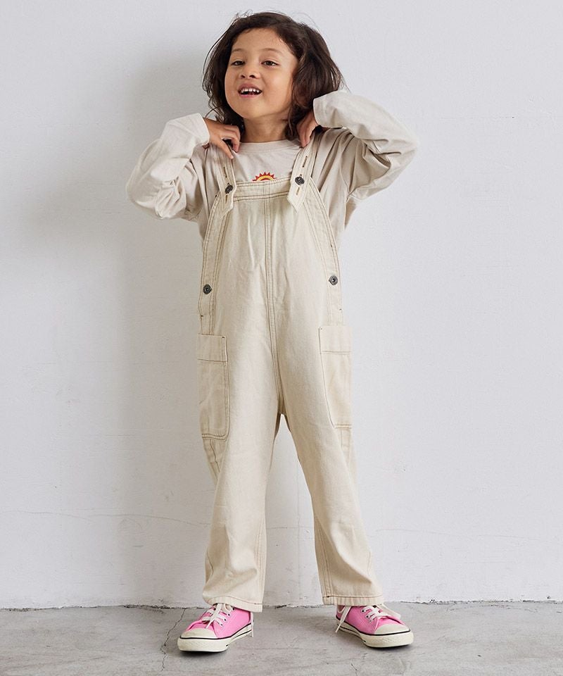 COTTON from U.S.A】ビッグポケットデニムオーバーオール ｜ ボトムス
