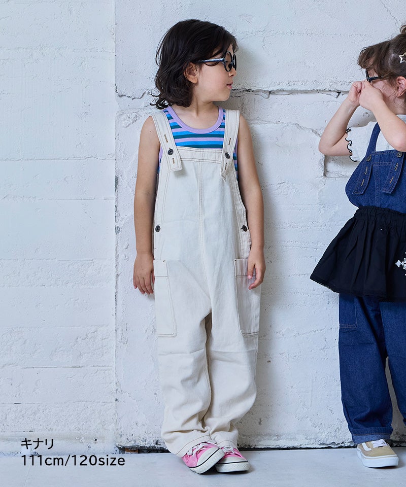 BURBERRY デニムオーバーオール 　子供服 楽天市場】【COTTON from U.S.A】ビッグポケットデニムオーバーオール