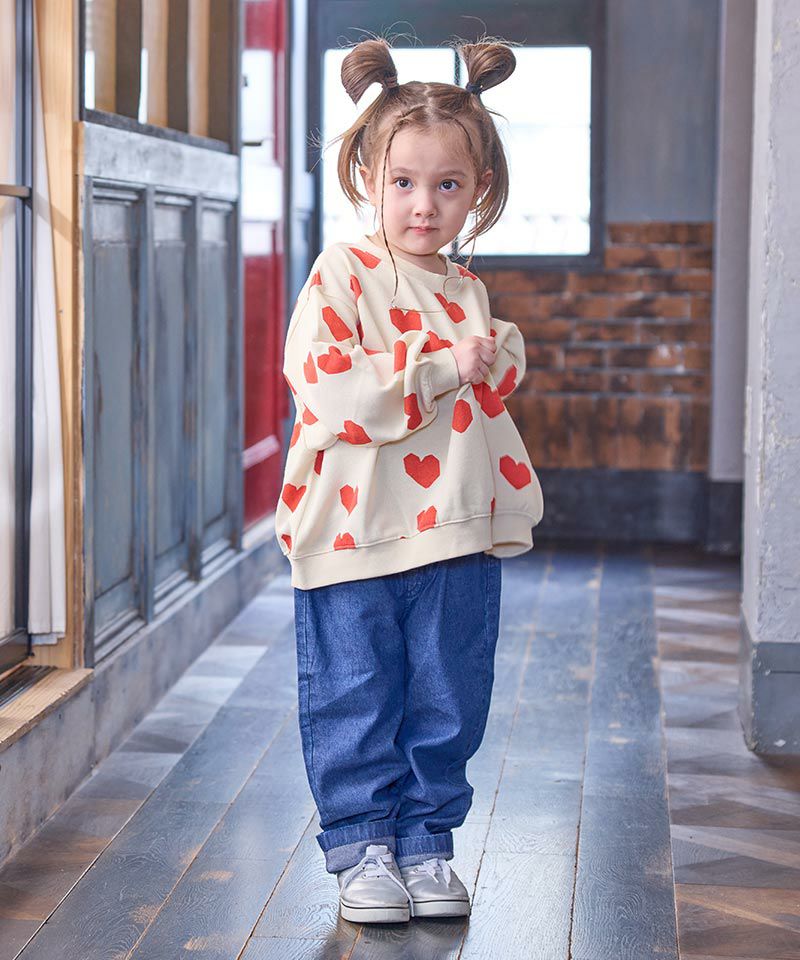 ハイウエストフリルデニムパンツ ｜ ボトムス ｜ 子供服のセレクト