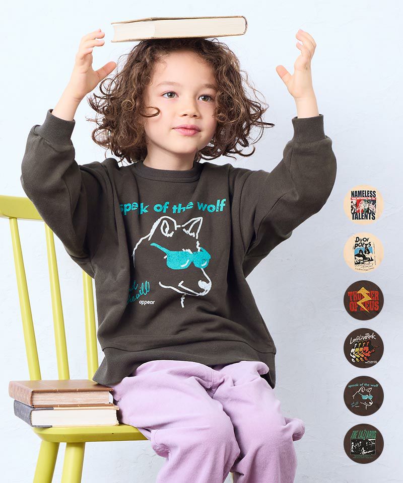 OUTLET】L/S ロックプリントトレーナー ｜ トップス ｜ 子供服の