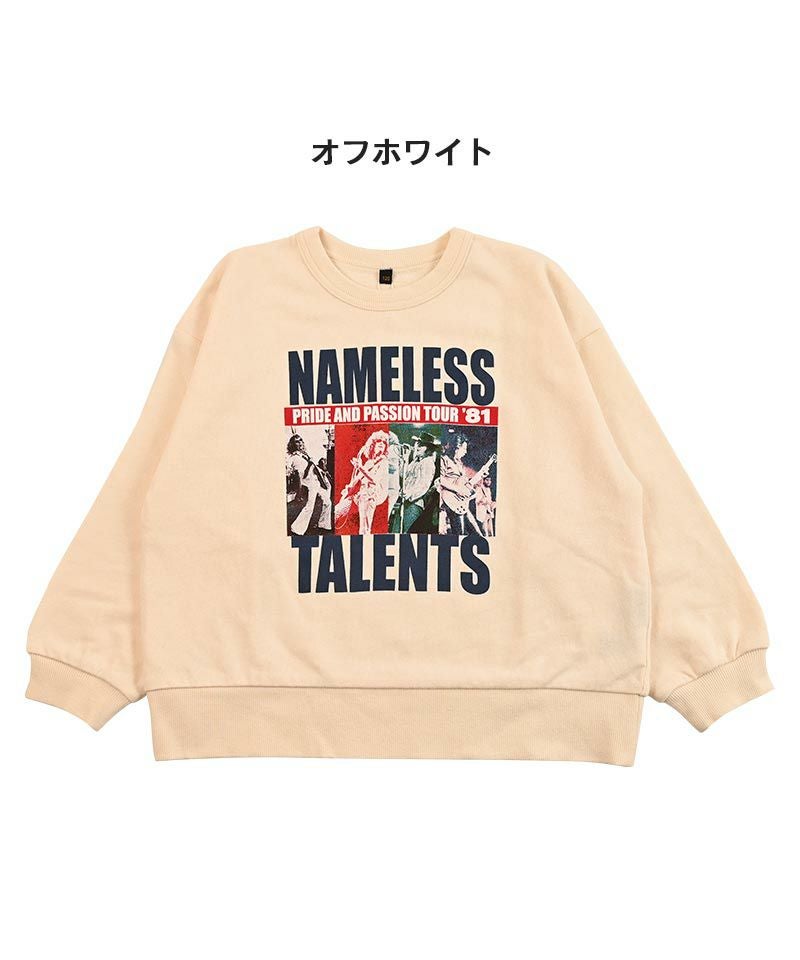 OUTLET】L/S ロックプリントトレーナー ｜ トップス ｜ 子供服の