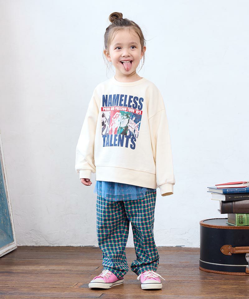 OUTLET】L/S ロックプリントトレーナー ｜ トップス ｜ 子供服の