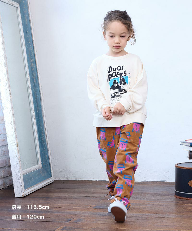 OUTLET】L/S ロックプリントトレーナー ｜ トップス ｜ 子供服の
