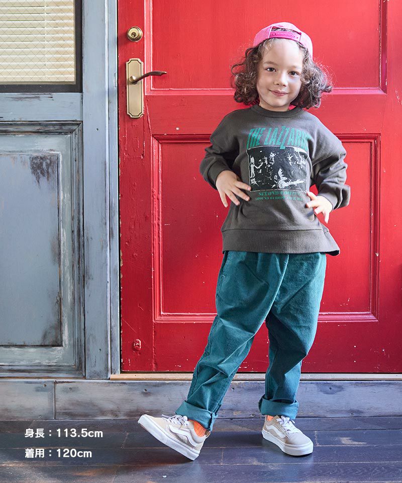 OUTLET】L/S ロックプリントトレーナー ｜ トップス ｜ 子供服の