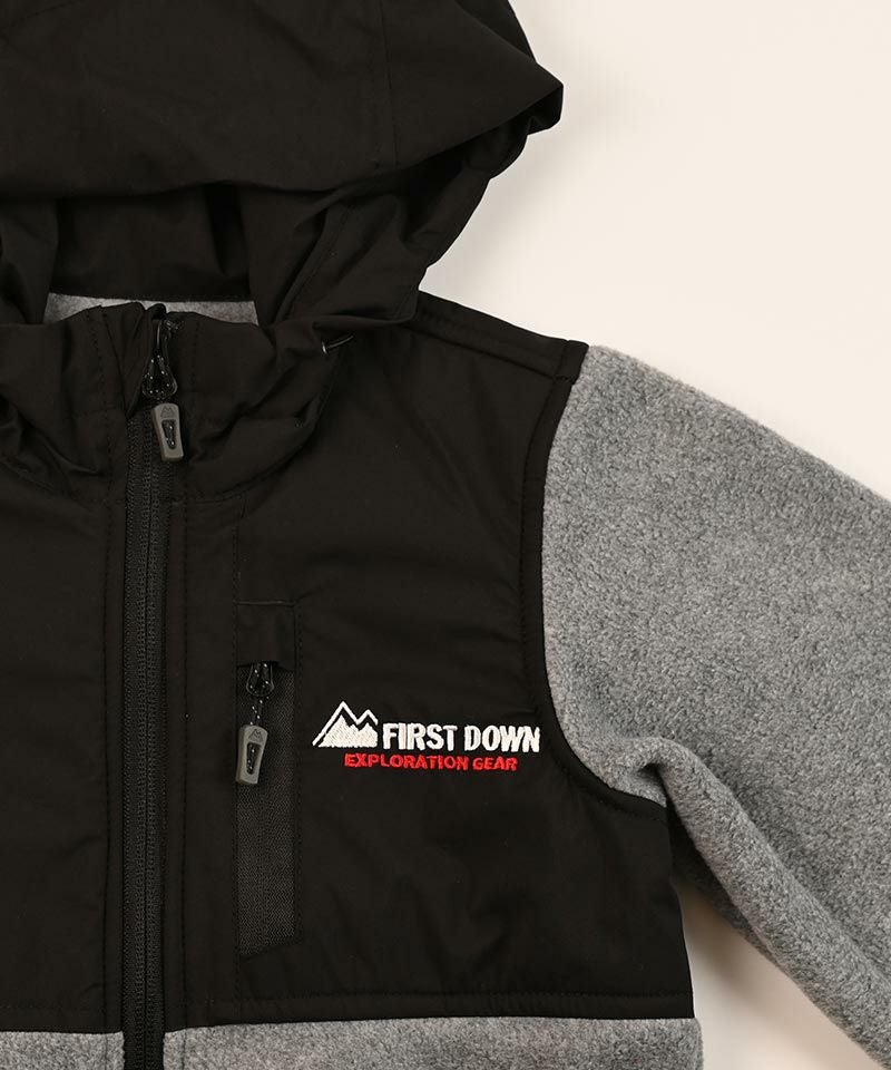 FIRST DOWN】オールウェザーフリースパーカー ｜ アウター・ジャケット