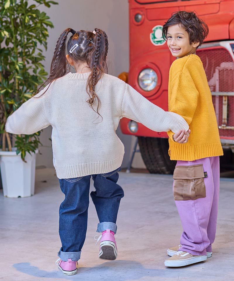 OUTLET】クルーネックセーター ｜ トップス ｜ 子供服のセレクト