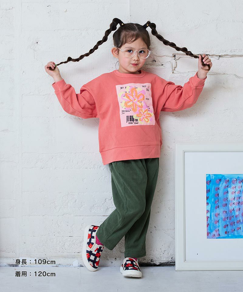 OUTLET】プリントクルーネックスウェット ｜ トップス ｜ 子供服の