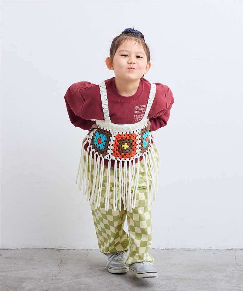 2WAYクロシェフリンジビスチェ ｜ トップス ｜ 子供服のセレクト
