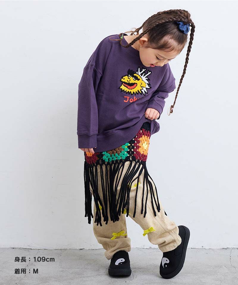 2WAYクロシェフリンジビスチェ ｜ トップス ｜ 子供服のセレクト