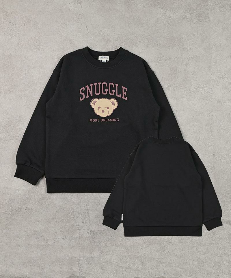 OUTLET】ガールズ裏毛プリントトレーナー／一部店舗限定 ｜ トップス