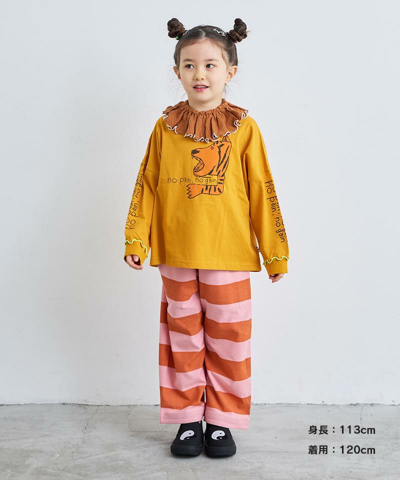 今夜23:30までのお値下げです。現行品 ロンT 新品タグ付き familiar OUTLET】ソデリブビッグロンT ｜ トップス ｜ 子供服のセレクト