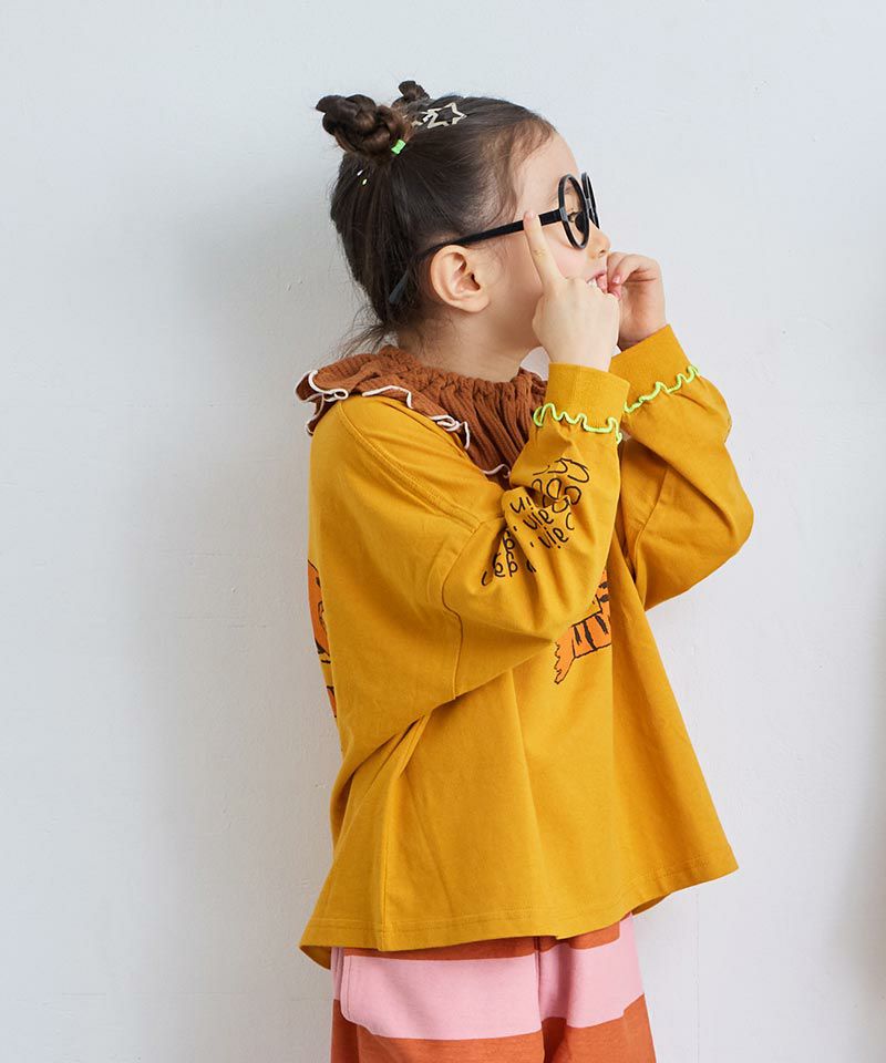 OUTLET】ソデリブビッグロンT ｜ トップス ｜ 子供服のセレクト
