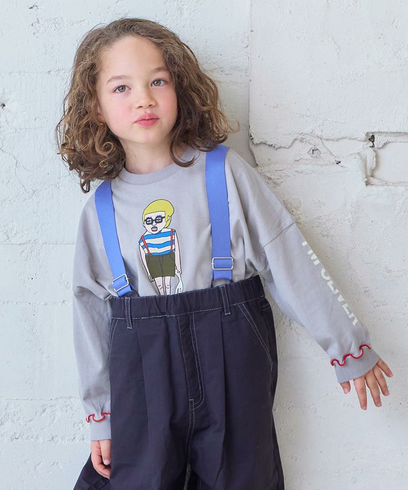 OUTLET】ソデリブビッグロンT ｜ トップス ｜ 子供服のセレクト