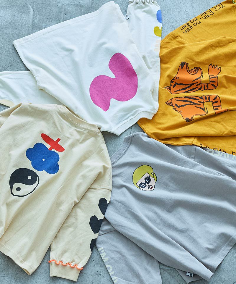 ソデリブビッグロンT ｜ トップス ｜ 子供服のセレクトショップ