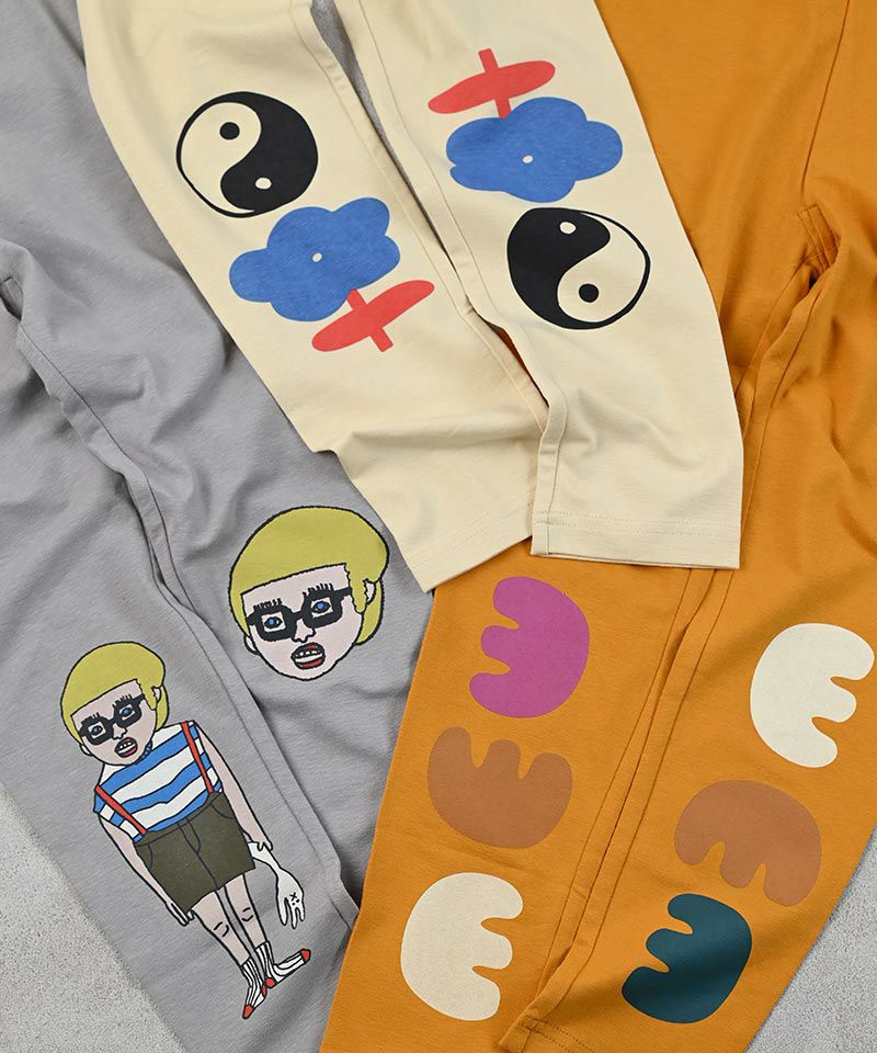 フルタケヒザプリントレギンス ｜ ボトムス ｜ 子供服のセレクト