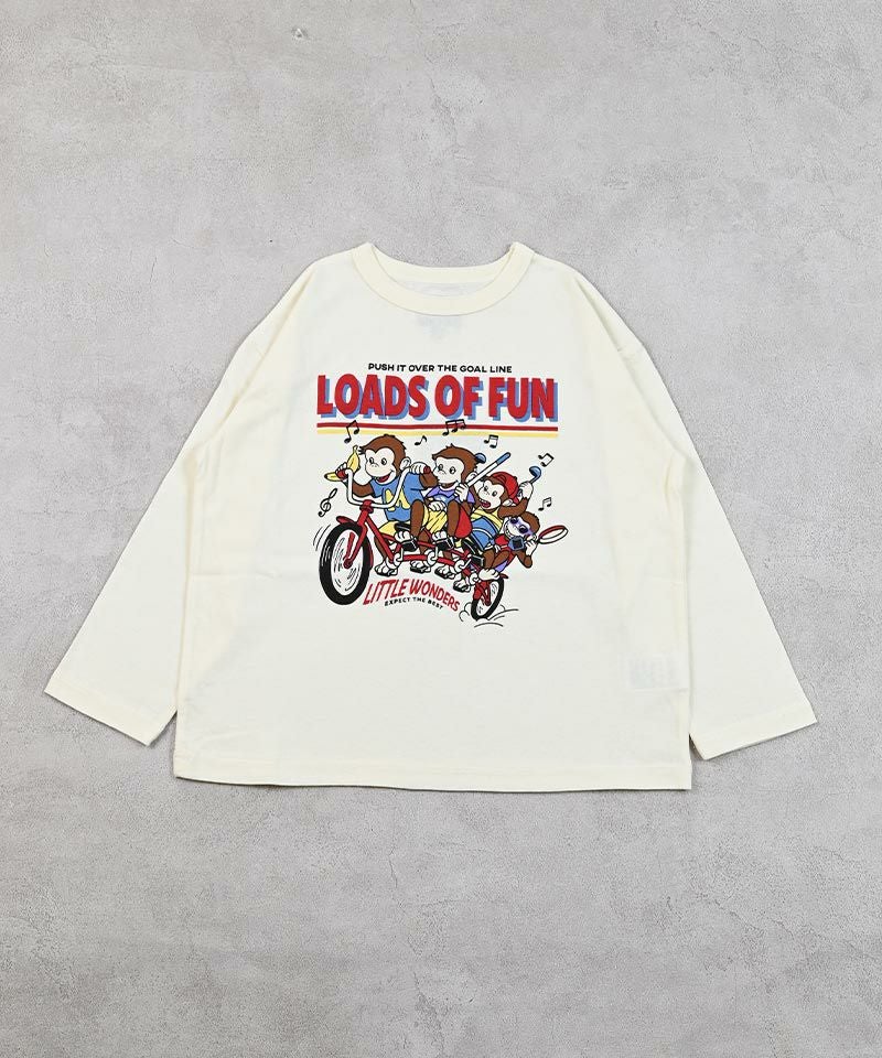 GW SALE】【OUTLET】L/SプリントロンT ｜ トップス ｜ 子供服の