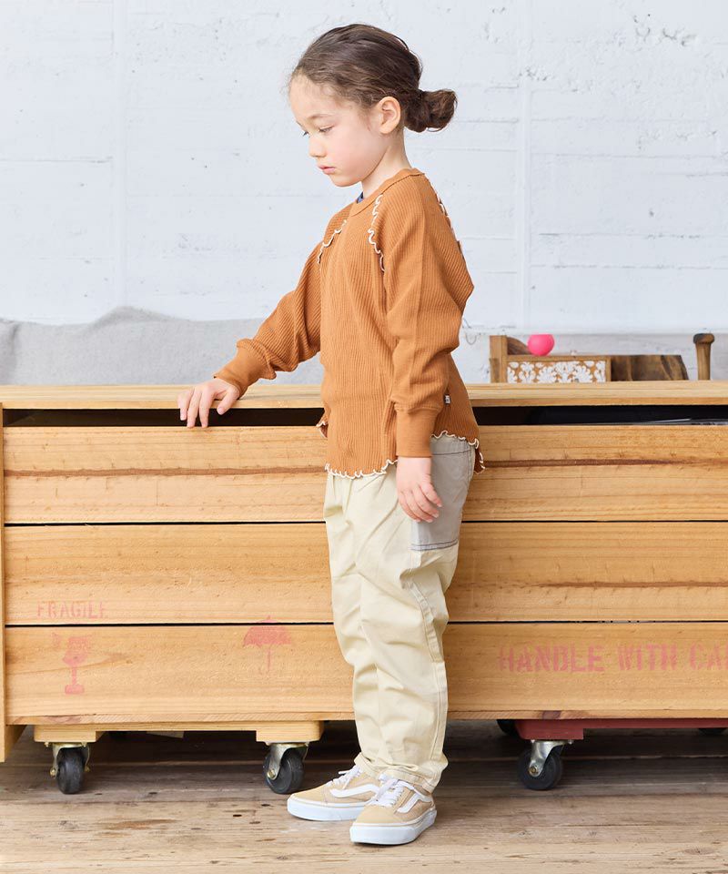 @キマル GW SALE】【OUTLET】ツイルタックロングパンツ ｜ ボトムス ｜ 子供服