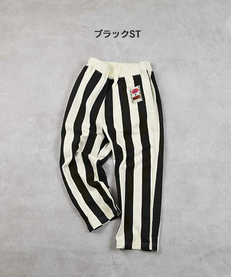 GW SALE】【OUTLET】ミニウラケストライプロングパンツ ｜ ボトムス