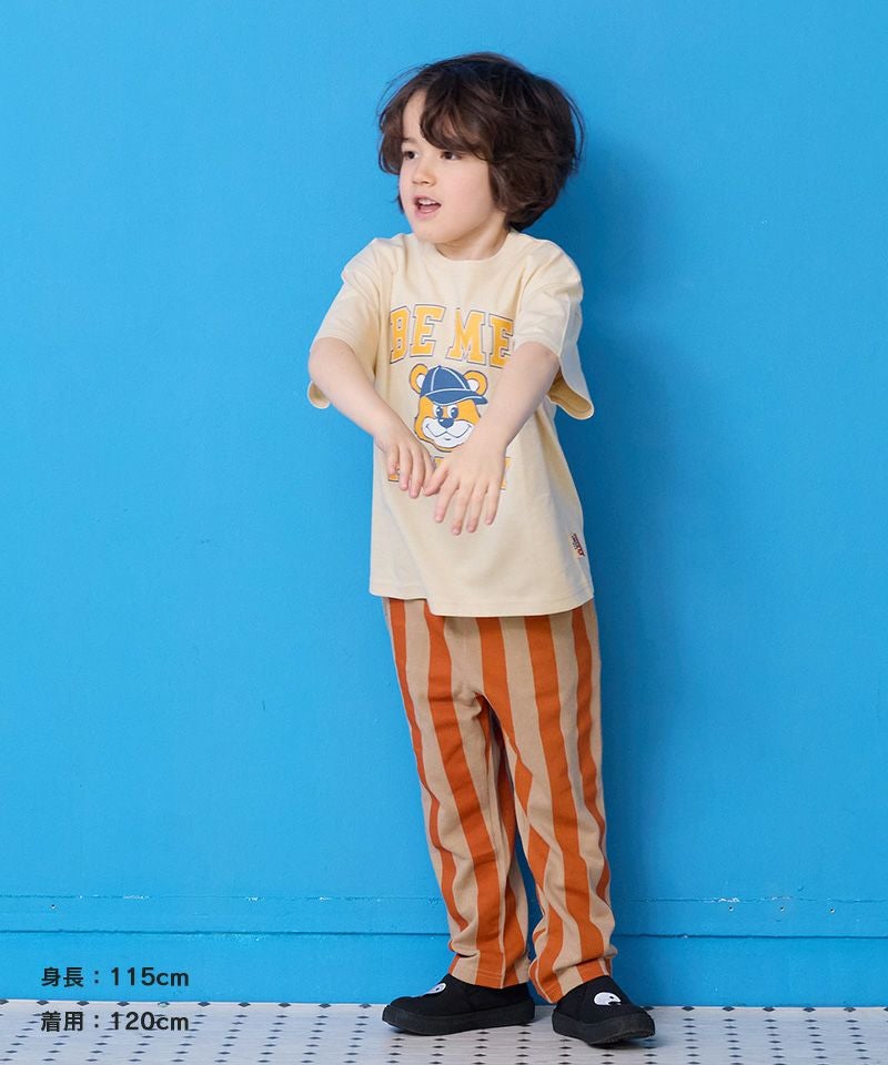 OUTLET】ミニウラケストライプロングパンツ ｜ ボトムス ｜ 子供服の