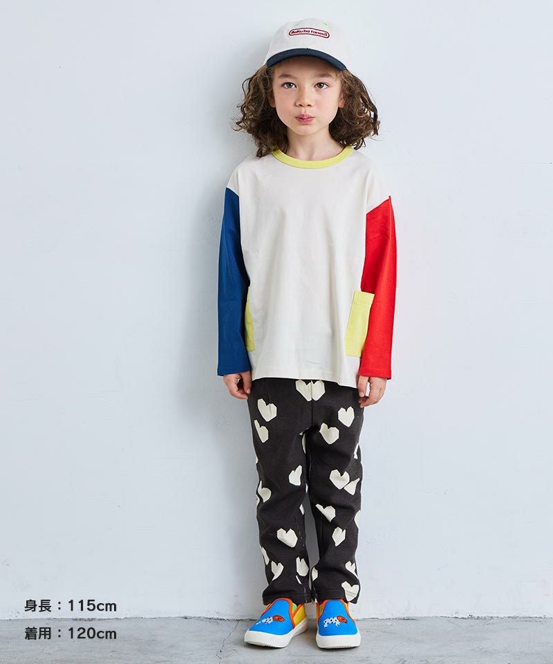 OUTLET】COTTON from U.S.Aサイドポケットロンティー ｜ トップス